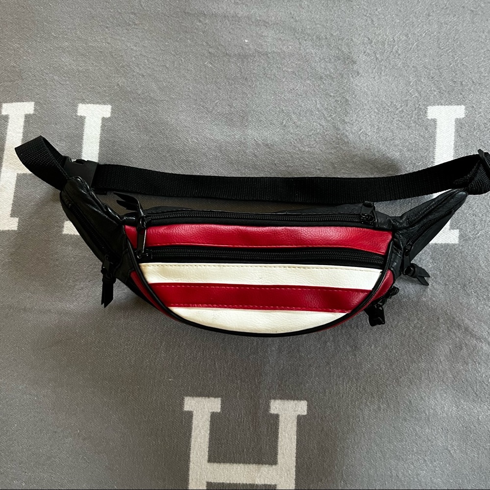 🇺🇸 USA Flag Real Leather Belt Bag - Picture 6 of 8
